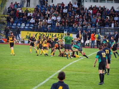 Tinerii jucători din Suceava și Gura Humorului au jucat în pauza finalei Cupei României de la Iași